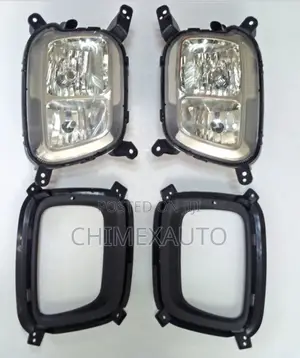 2013 2014 KIA SORENTO Genuine Fog Light Lamp +Cover 4pcs Set