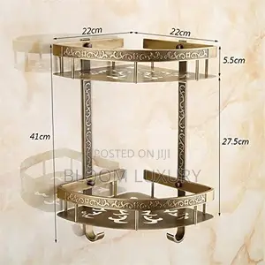 Corner Bathroom Shelf