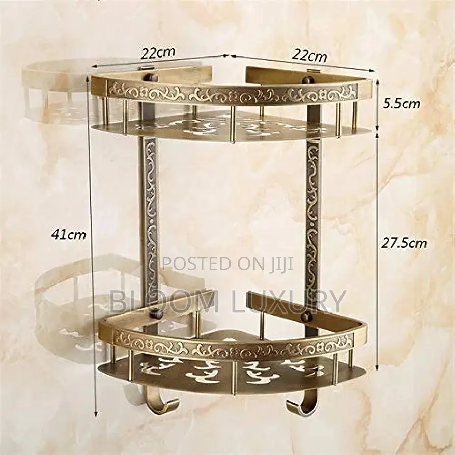 Corner Bathroom Shelf
