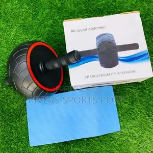 AB Roller No Noise Non-Slip AB Abdominal Wheel With Knee Mat