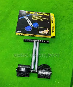 Double Spring Resistance Elastic Steel Yoga Tummy Trimmer