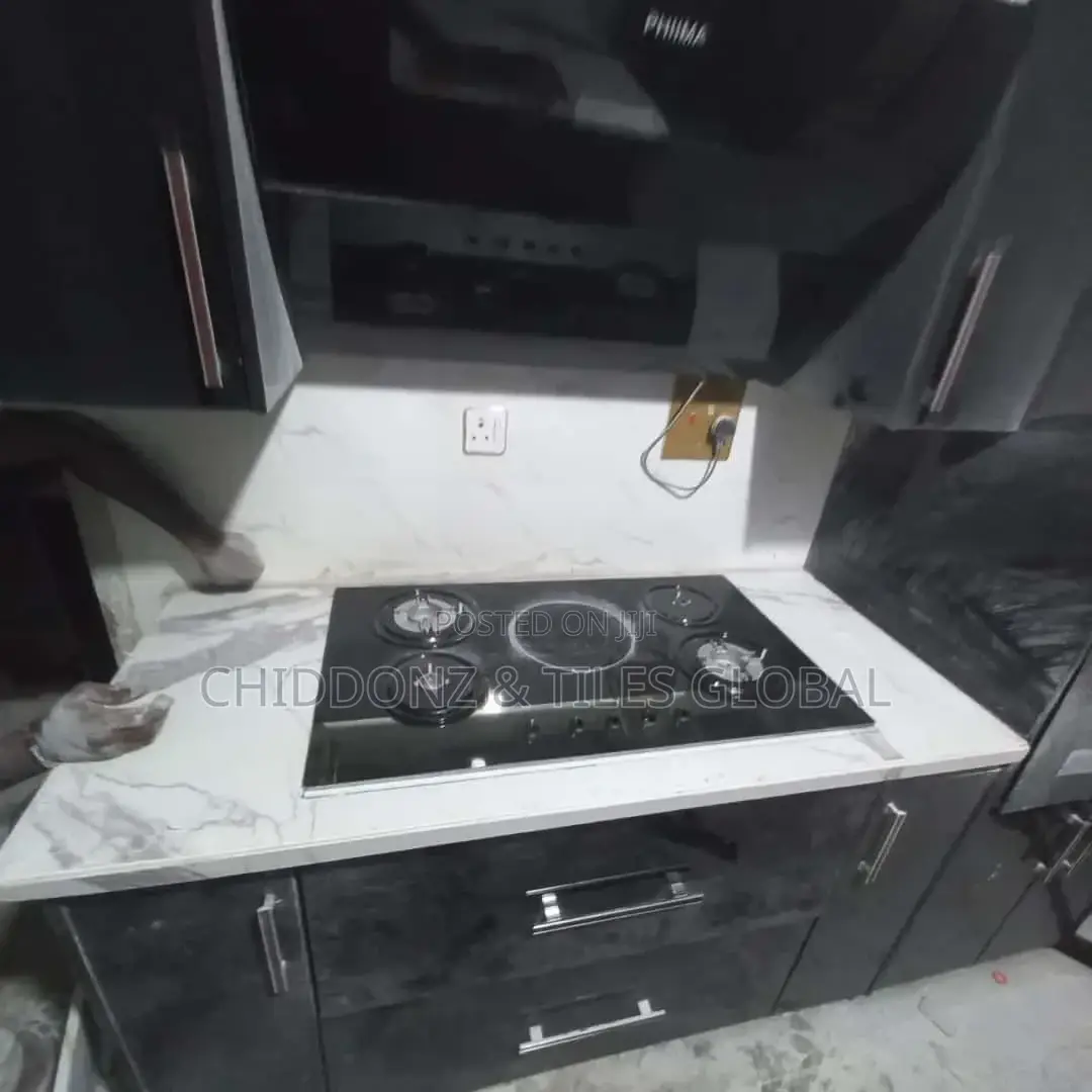Marble On Cabinet