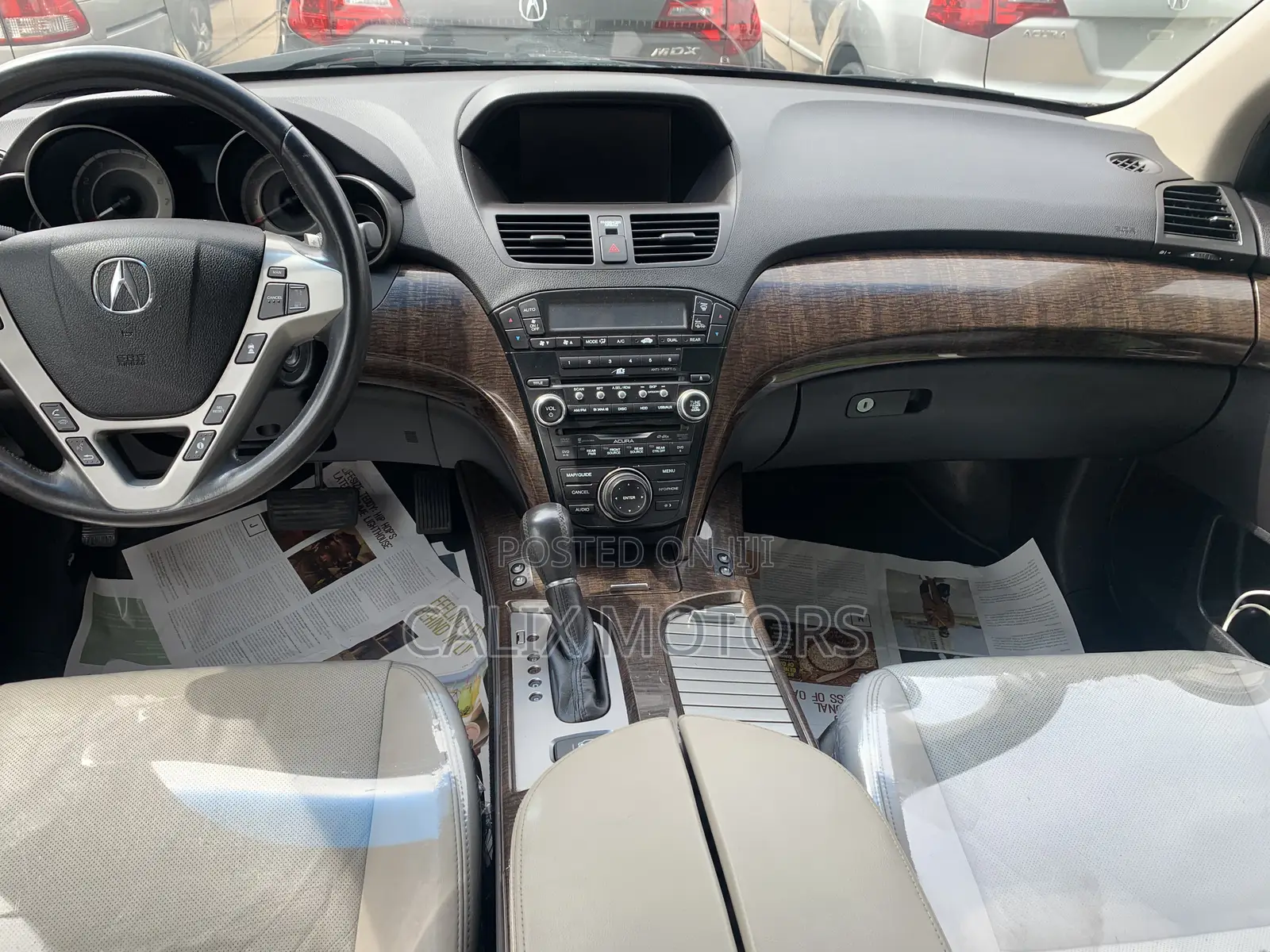Acura MDX 2012 Red