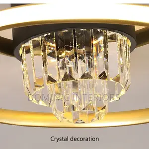 Crystal Led Ceiling Lights Fixtures