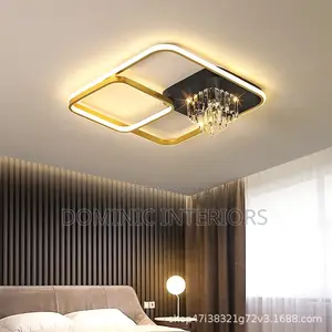 Crystal Led Ceiling Lights Fixtures