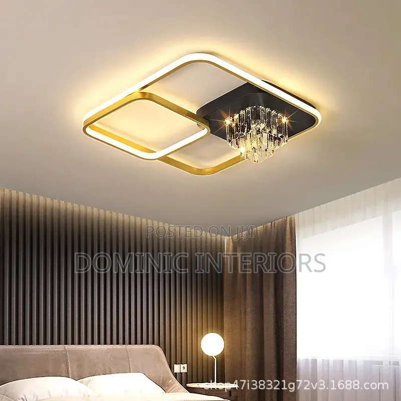 Crystal Led Ceiling Lights Fixtures