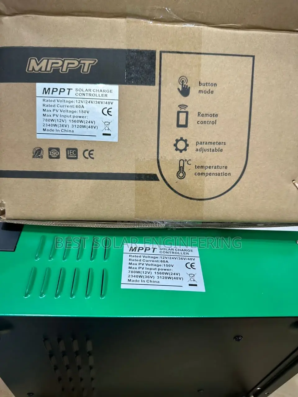 60AH MPPT Best Solar Charge Controller