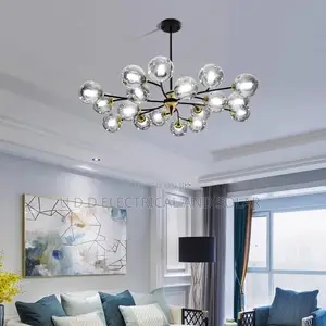 Modem LED Dropping Chandelier 3color Light Dubai Product
