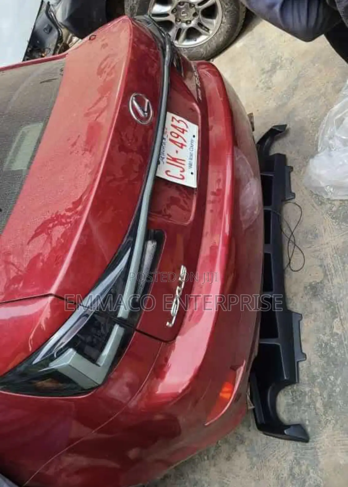 Boot Spoiler Is 250