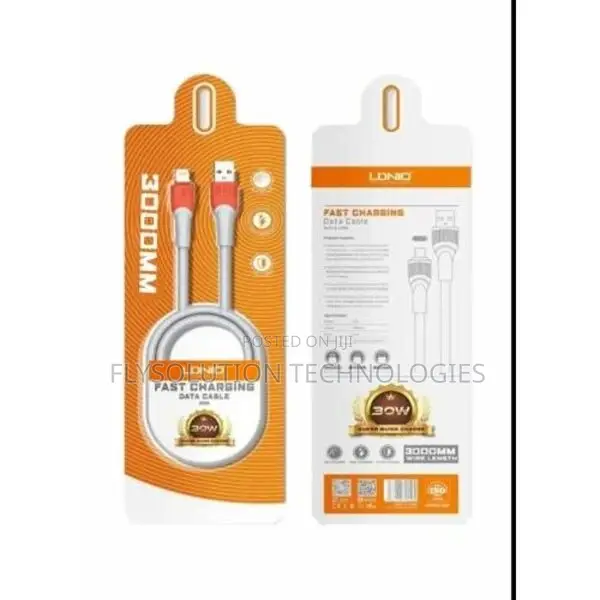Ldnio iPhone 3M 30W Fast Charging Cable
