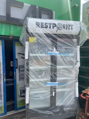 Two Doors Display Chiller Refrigerator Standing