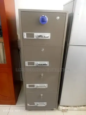 Digital 4 Drawers Fireproof Cabinet