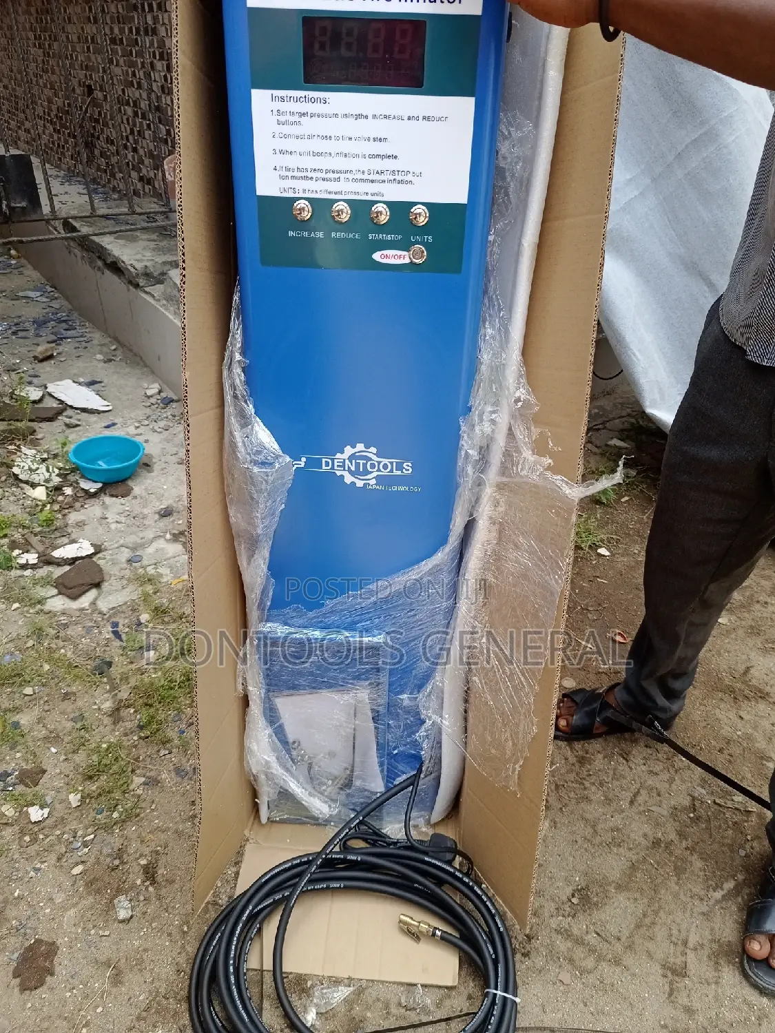 Station Automatic Tire Inflator