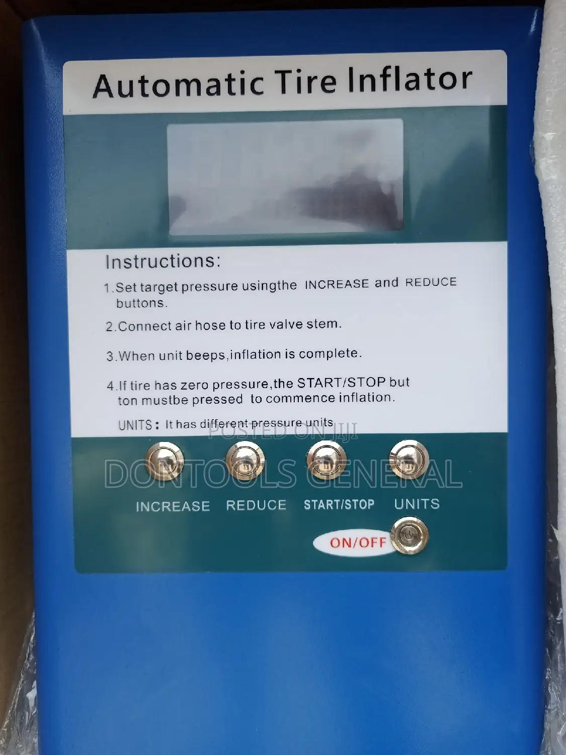 Station Automatic Tire Inflator