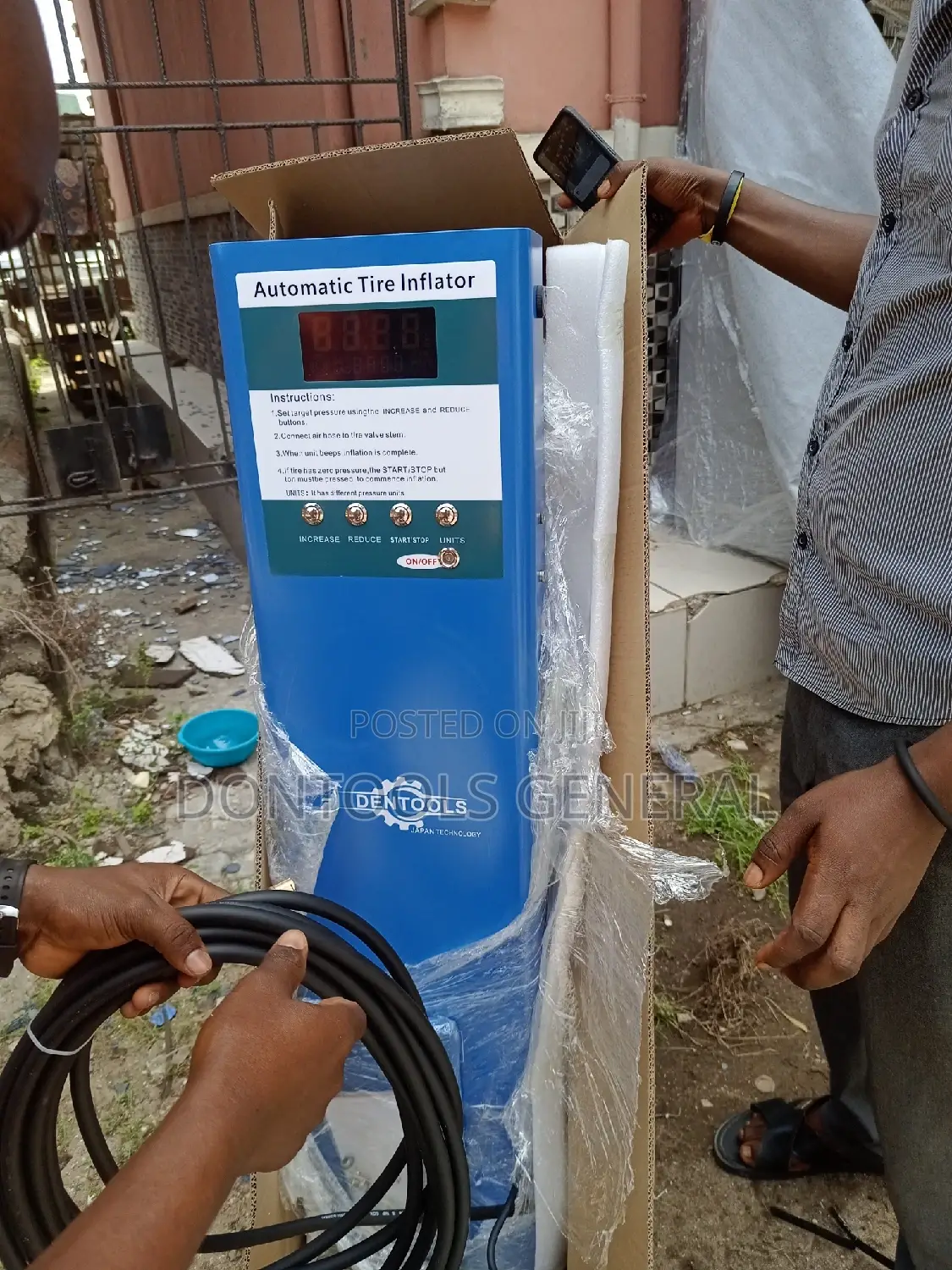 Station Automatic Tire Inflator