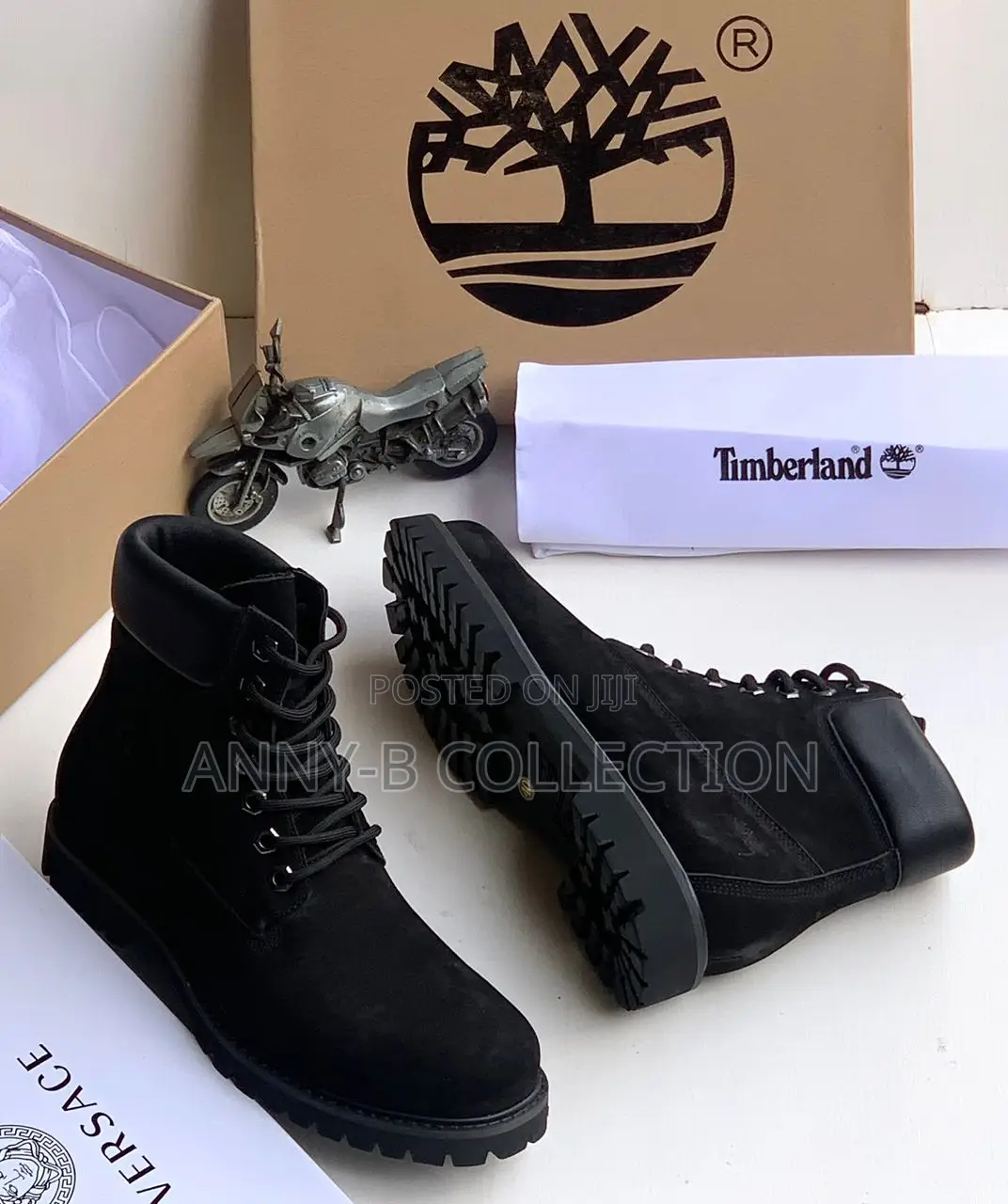 Original Men Black Timberland Boots