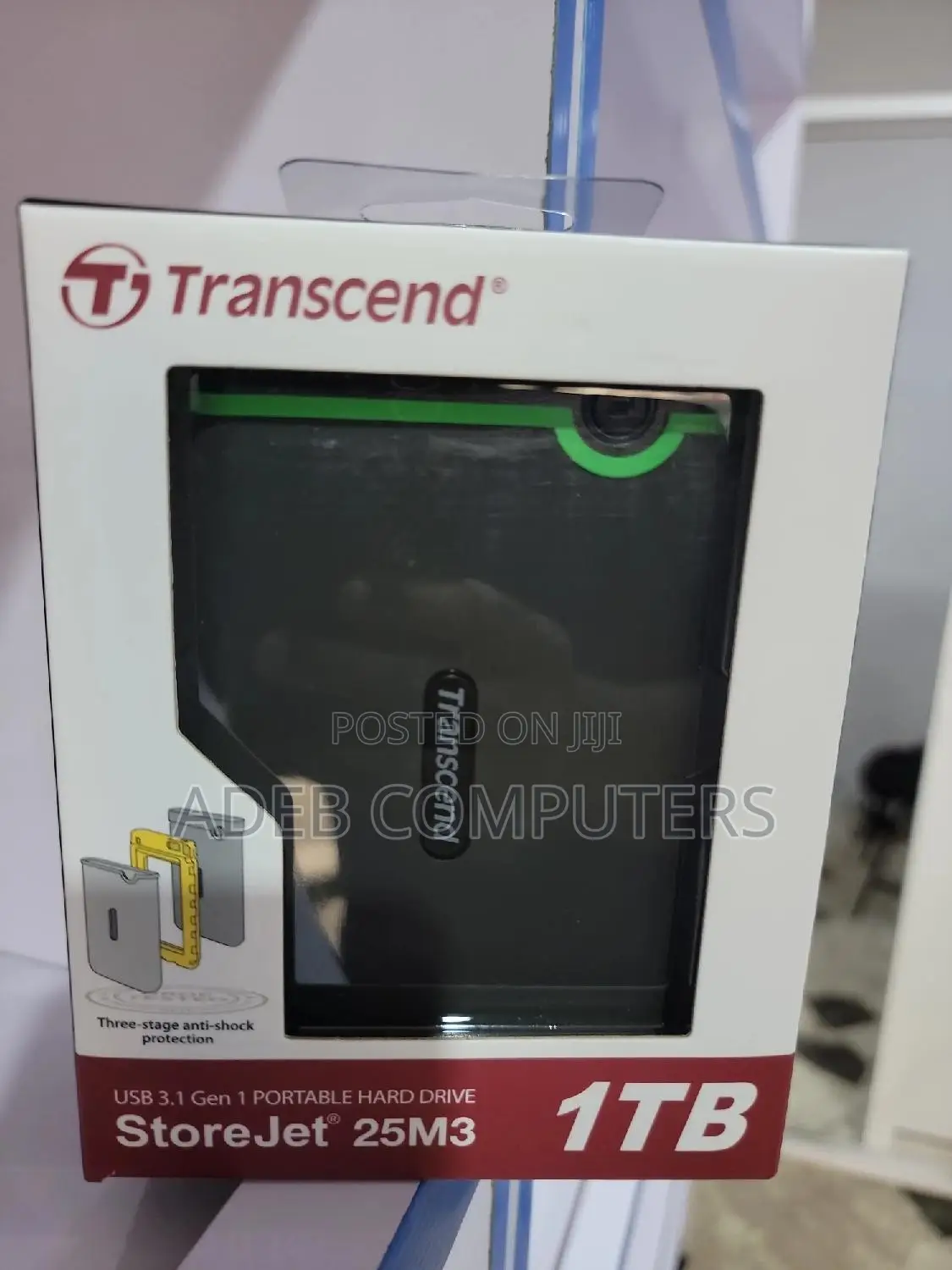 1tb Transcend External Hard Drive