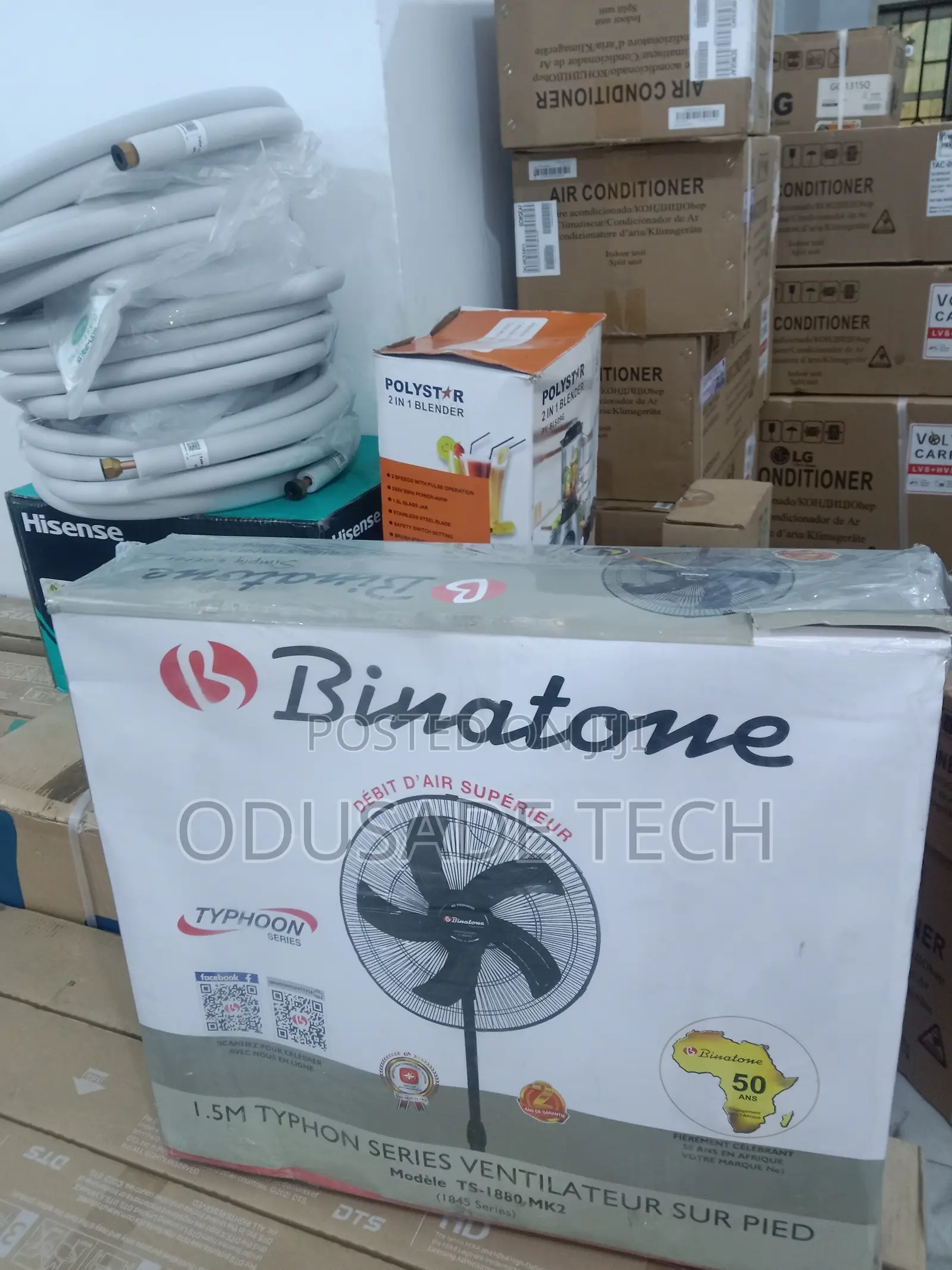 Standard Binatone Satanding Fan