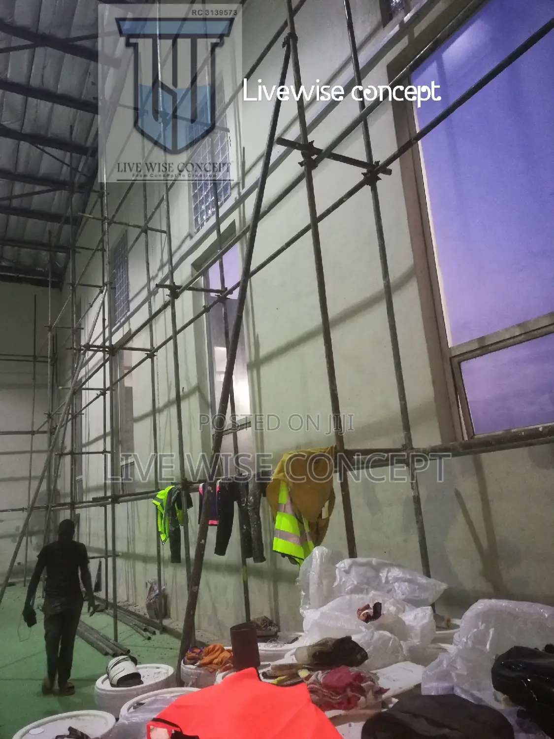 Iron Scaffolding
