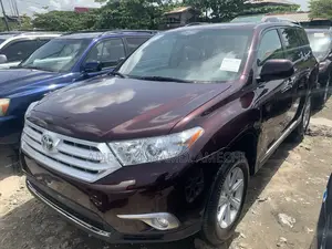 Toyota Highlander Limited 3.5l 4WD 2013 Red