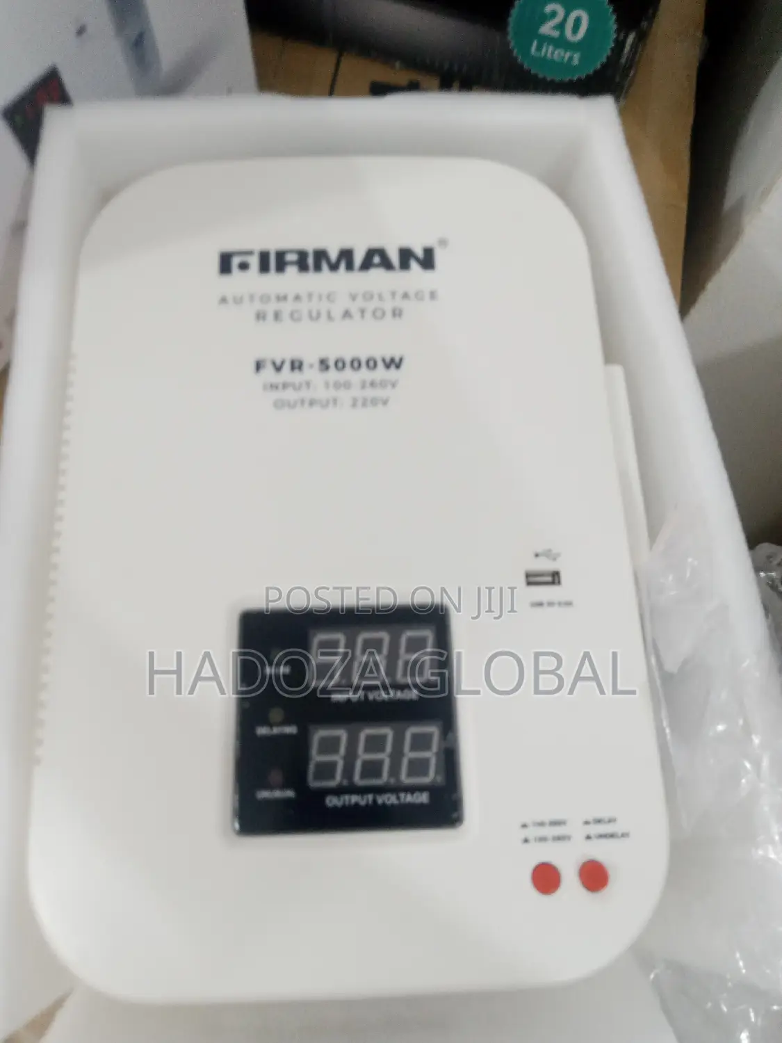 Fireman 5000w Stabilizer