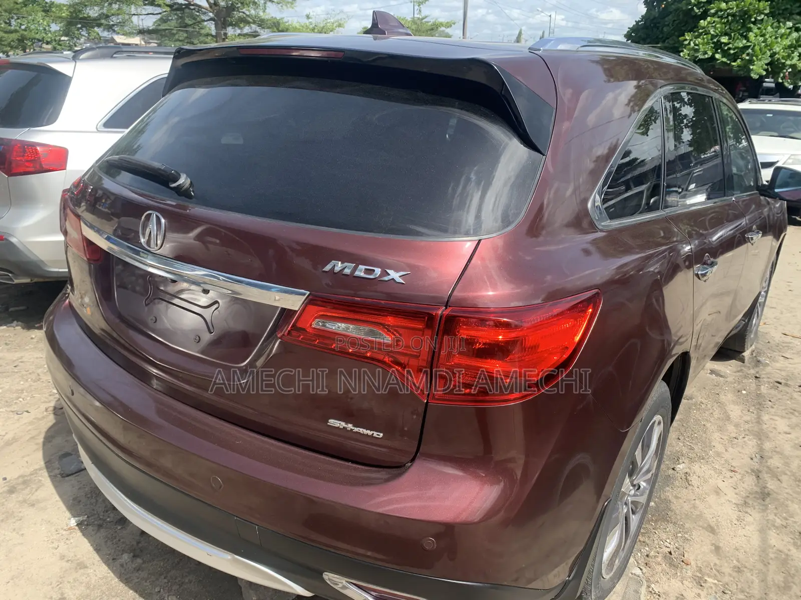 Acura MDX 2015 Red