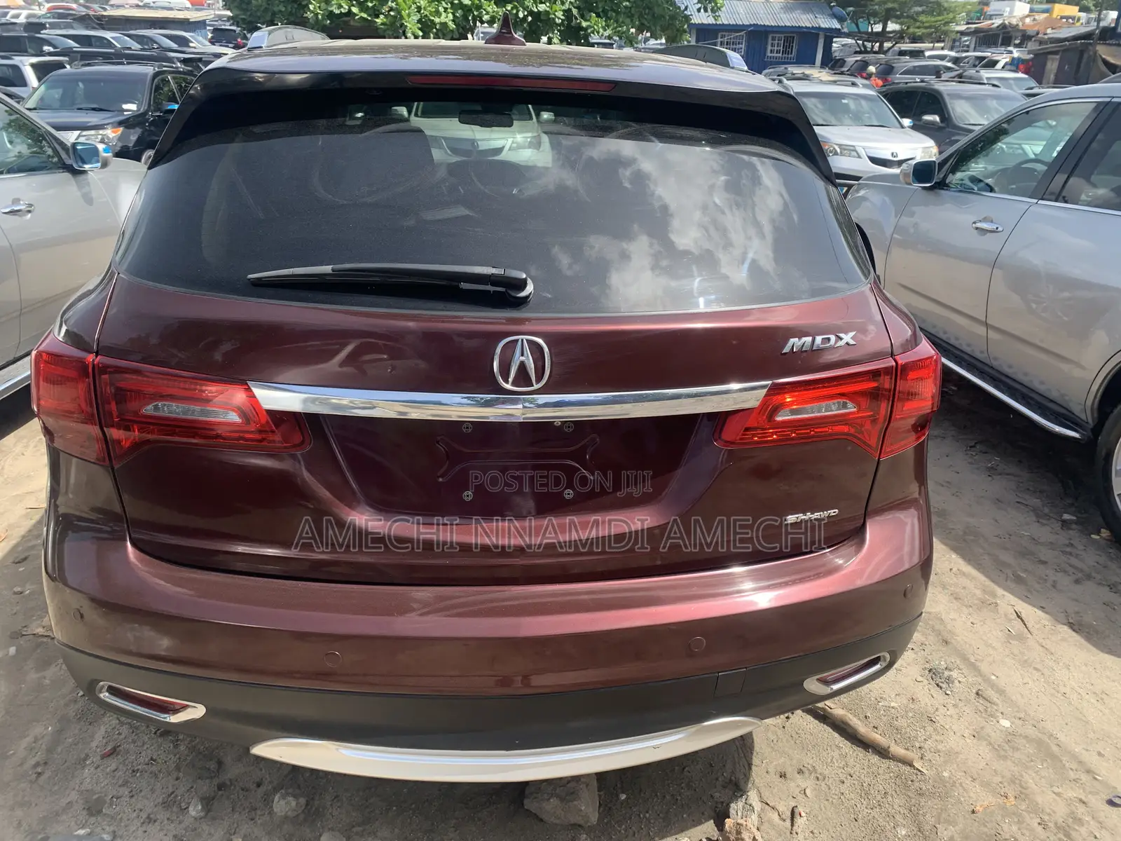 Acura MDX 2015 Red