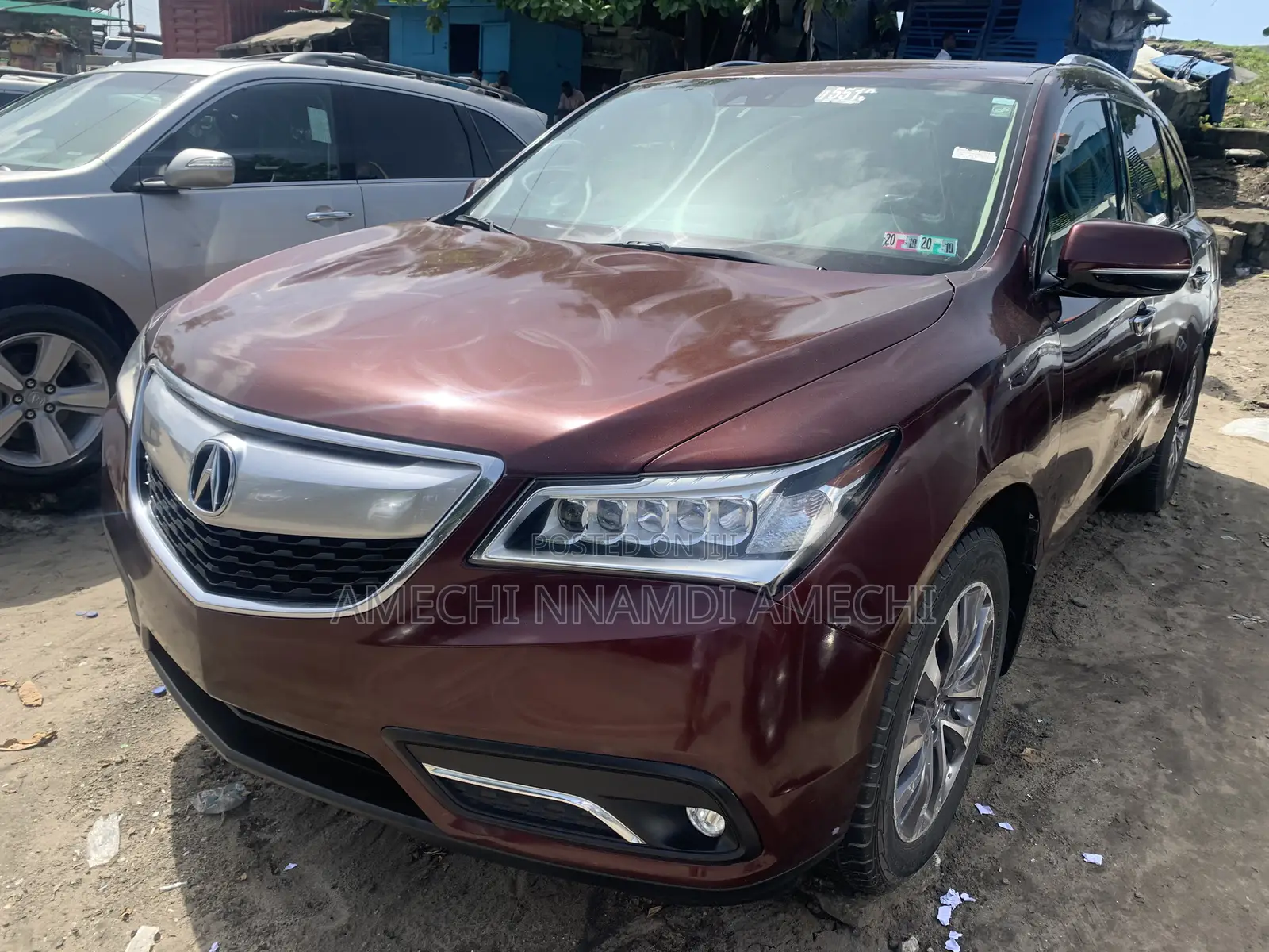 Acura MDX 2015 Red