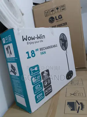 Durable 17.2" Wow-Win Rechargeable Fan
