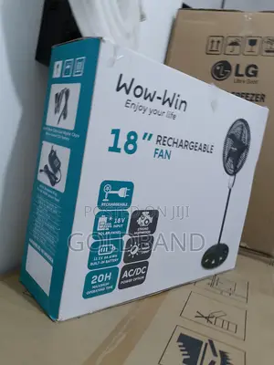 Quality 17.2" Wow-Win Rechargeable Fan
