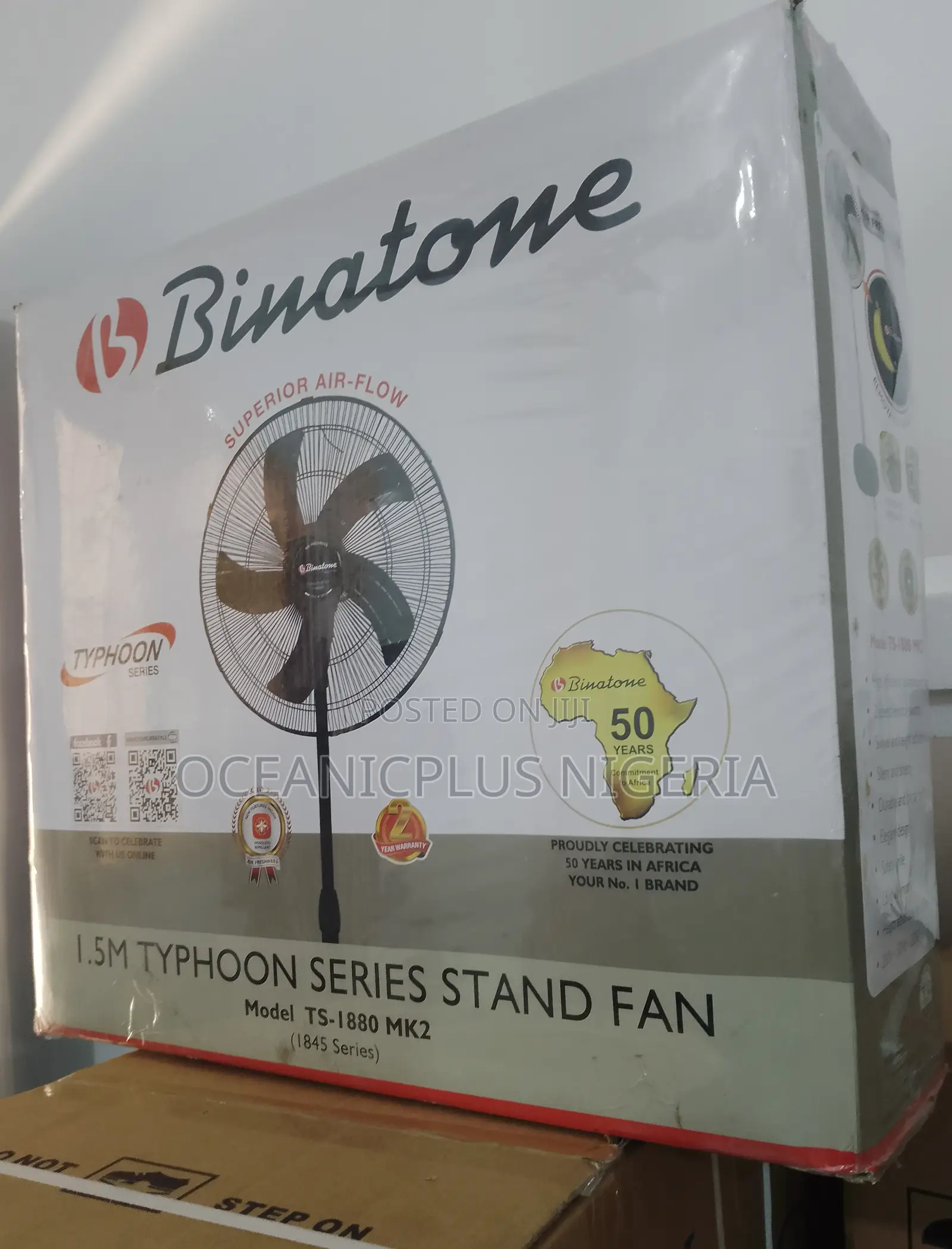 Fast Selling Binatone Non-Rechargeable Standing Fan