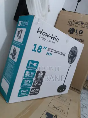 Best Quality 17.2" Wow-Win Rechargeable Fan