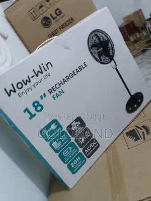 17.2" Wow-Win Rechargeable Fan- Bestselling