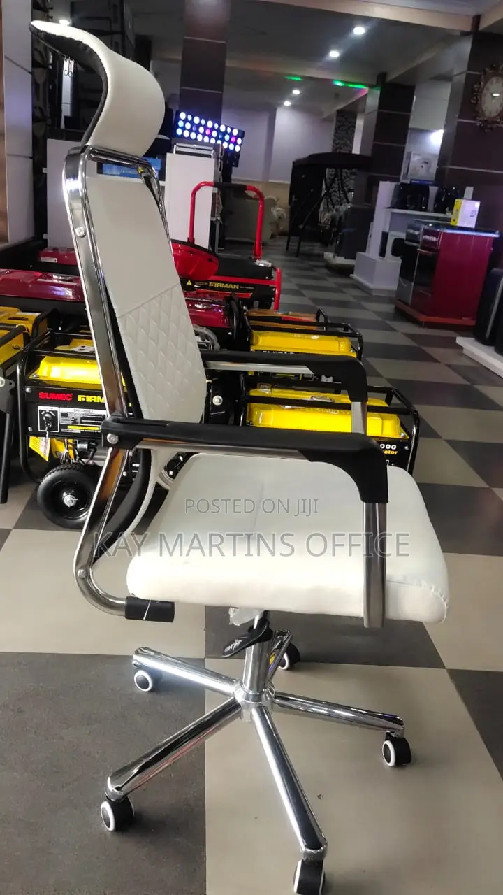 Seim Executive White Chair