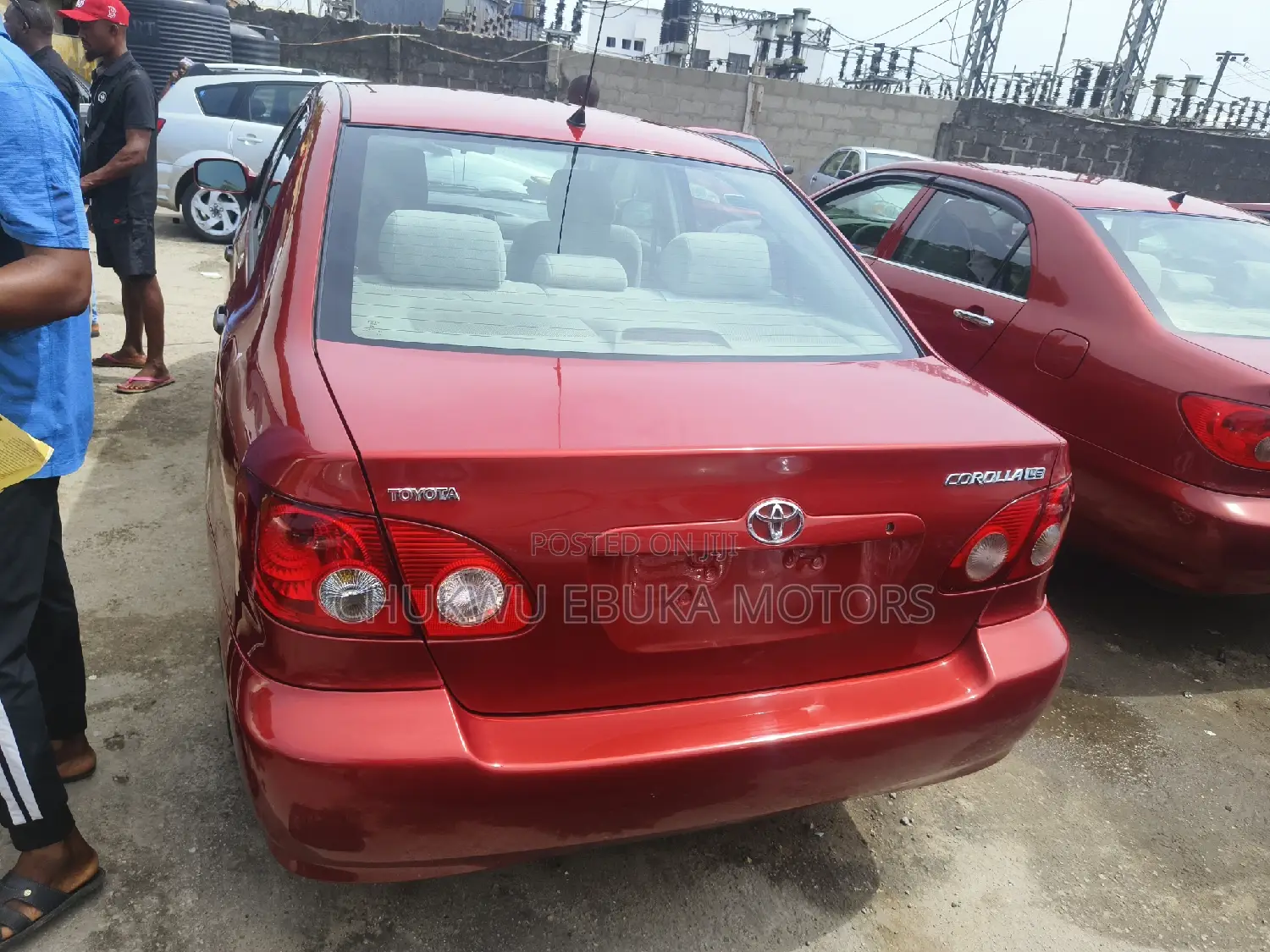 Toyota Corolla LE 2007 Red