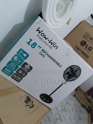 New Affordable 17.2- Inches Wow-Win Rechargeable Fan