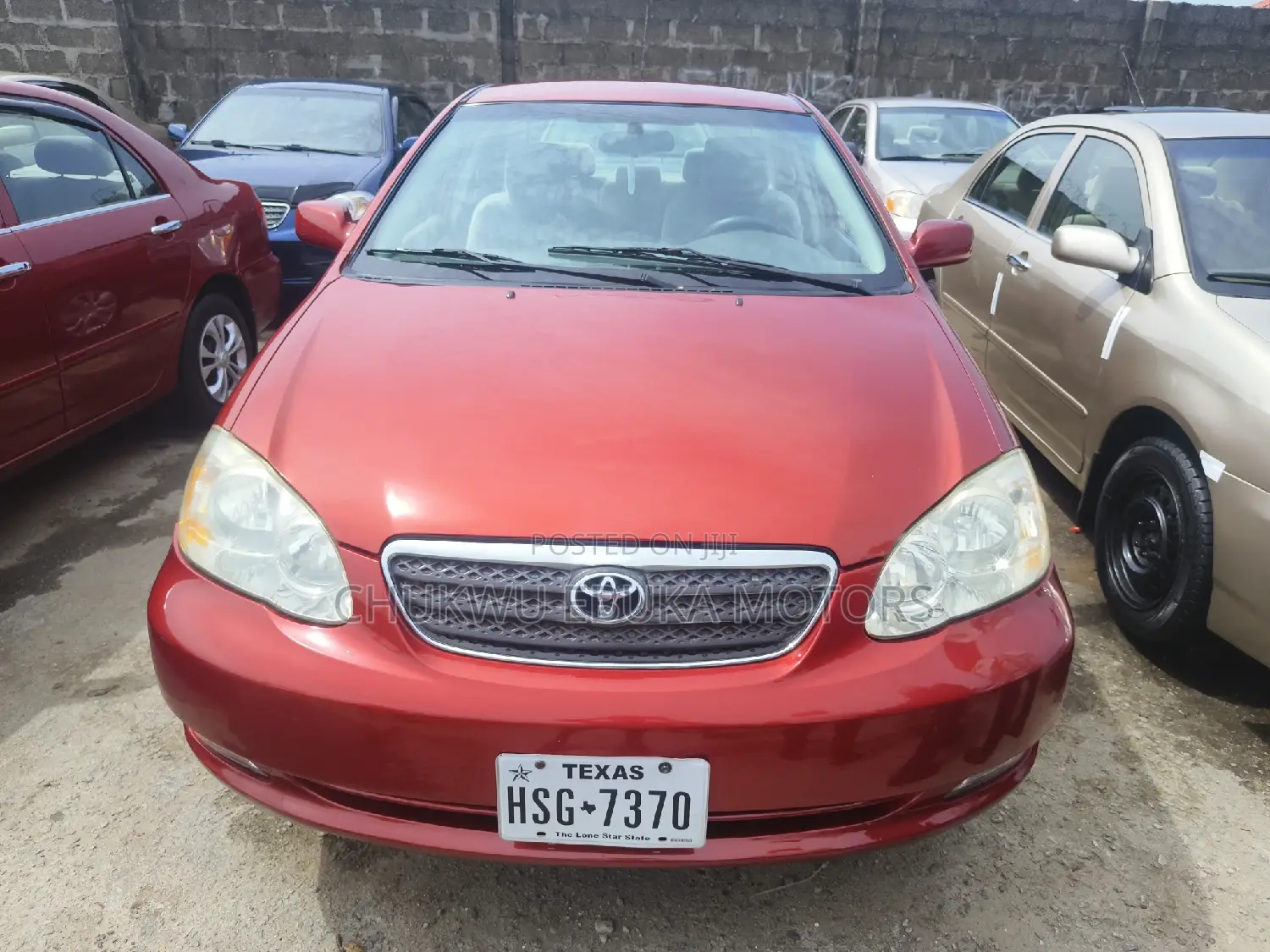 Toyota Corolla LE 2007 Red