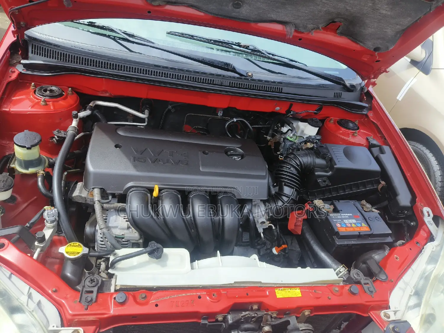 Toyota Corolla LE 2007 Red