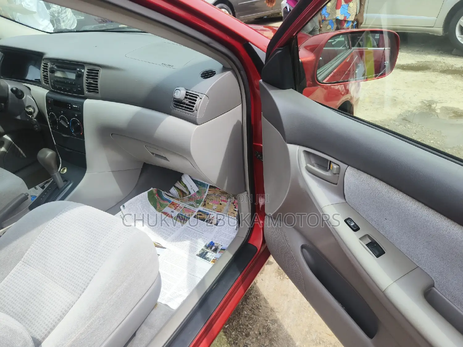 Toyota Corolla LE 2007 Red