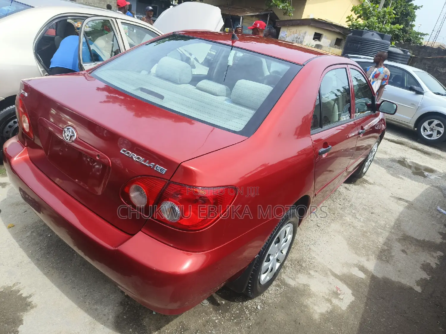 Toyota Corolla LE 2007 Red