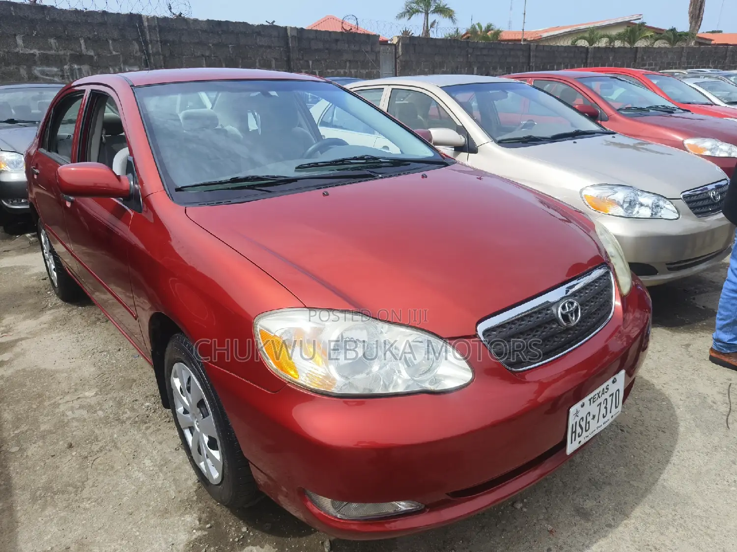 Toyota Corolla LE 2007 Red