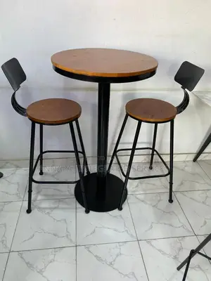 High Stool and Table