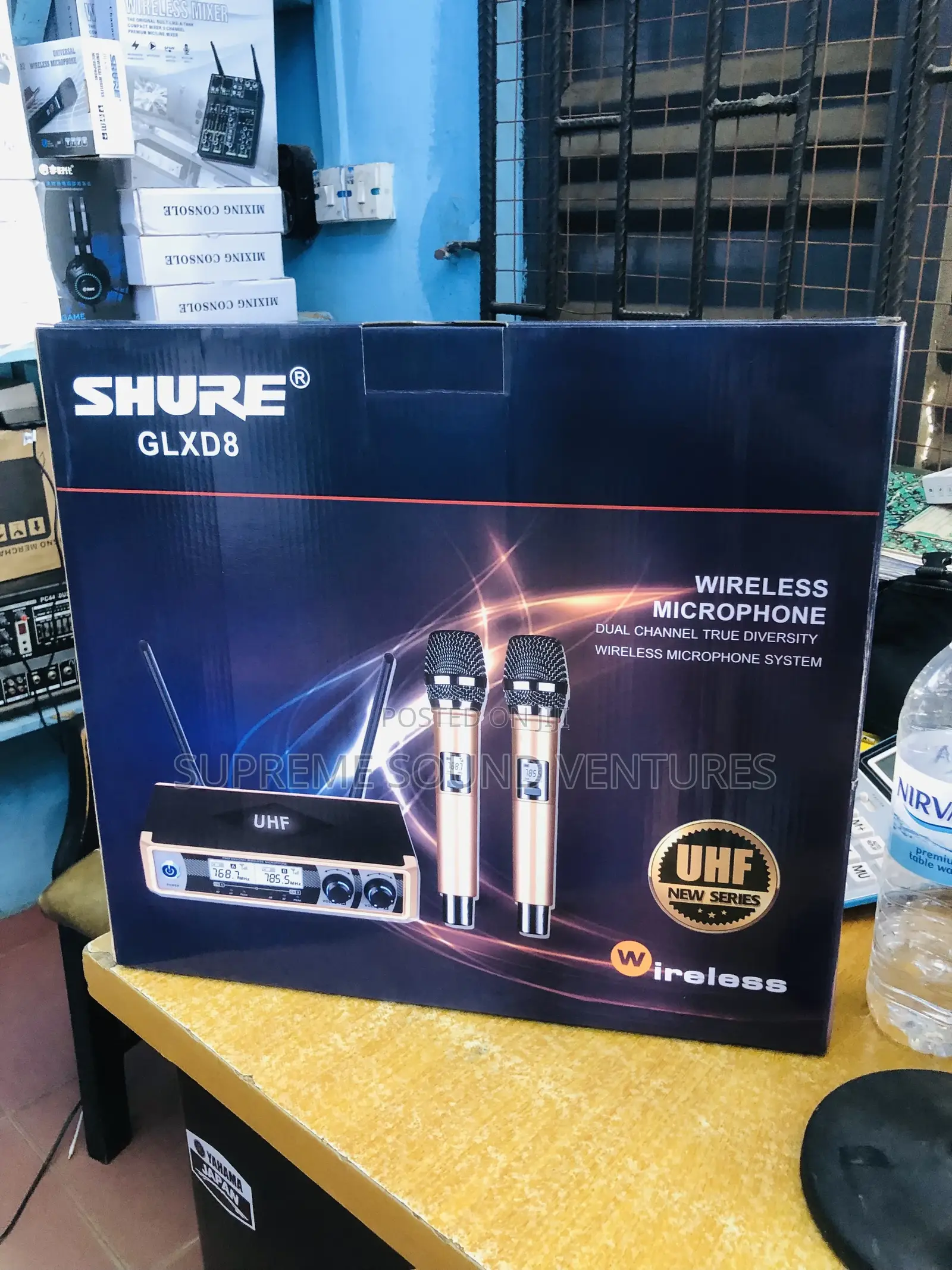 Shure Glxd4 Double Wireless Microphone