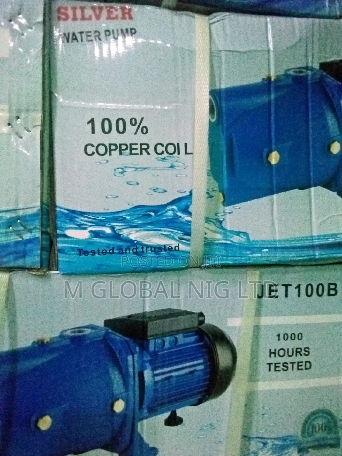 1hp Silver Pumps 100% Copper Coil