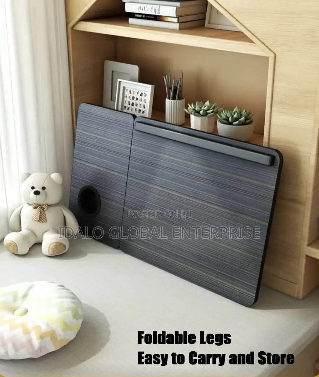 Laptop Foldable Table With Cup Space
