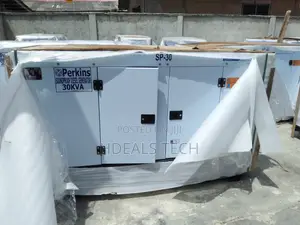 Photo - Powerful 30kva Perkins Diesel Generator.