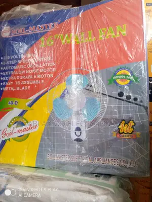 Soil- Master 16 Inches Wall Mounted Fan.