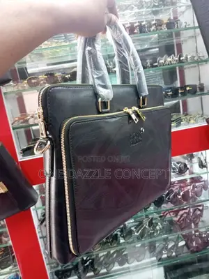 Leather Mont Blanc Bag