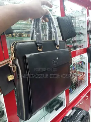 Leather Mont Blanc Bag