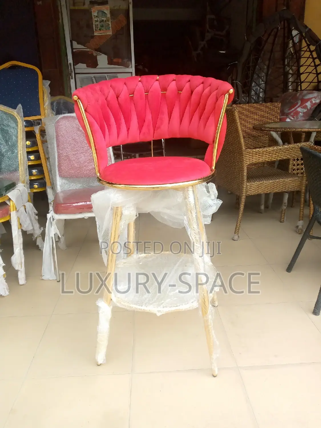 Luxury High Barstool